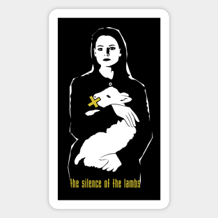 Silence of the Lambs black Magnet